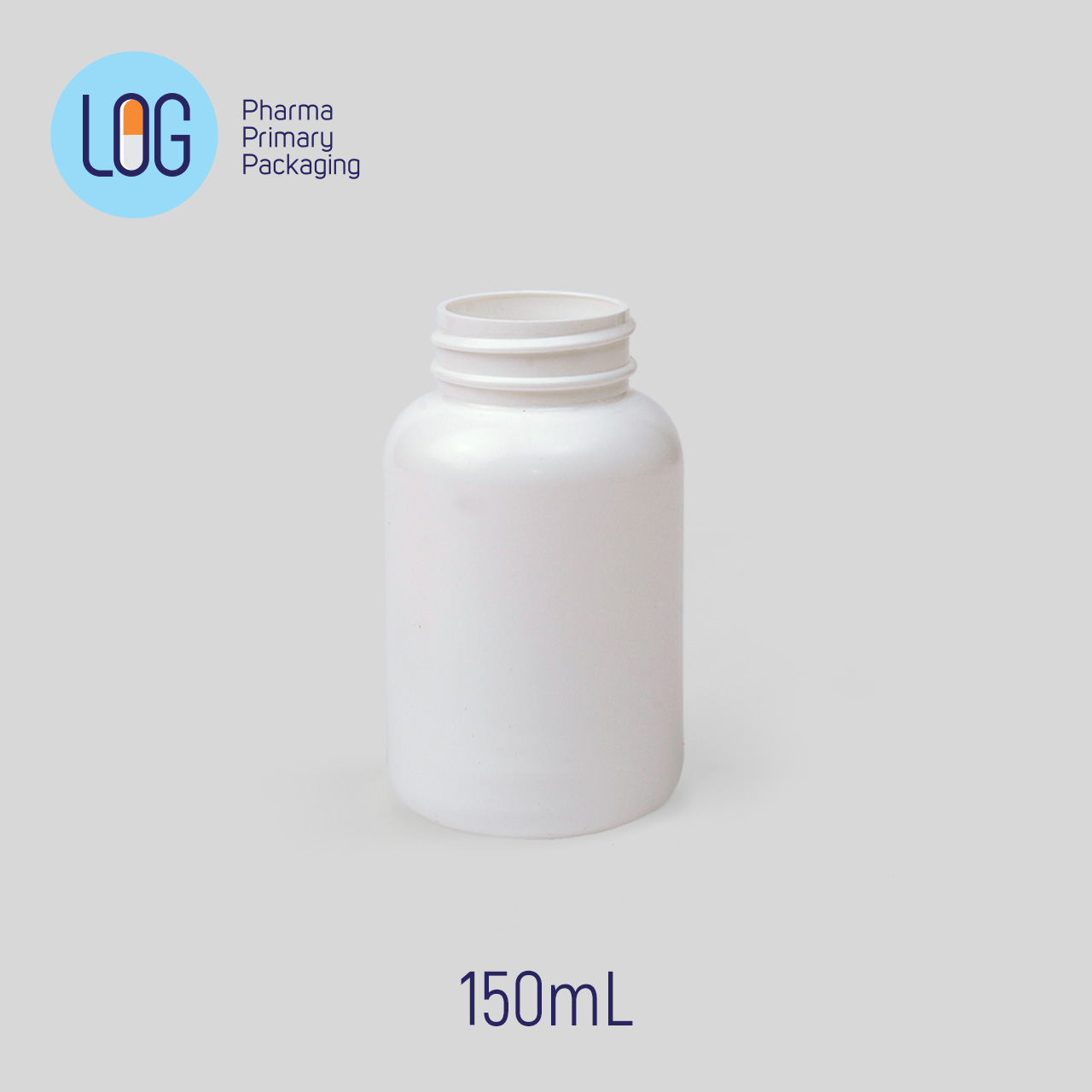 150ml Slim Tubular Bottle HDPE