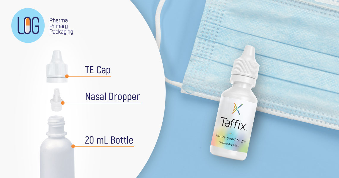 LOG Taffix nasal spray Nasus Pharma dropper TE Cap 1