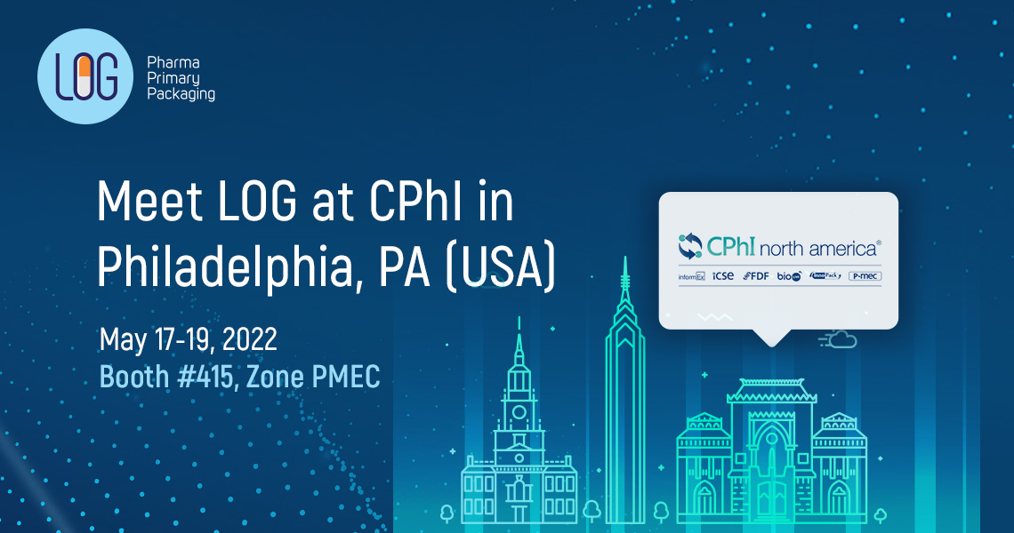 Meet LOG at CPhI in Philadelphia,USA