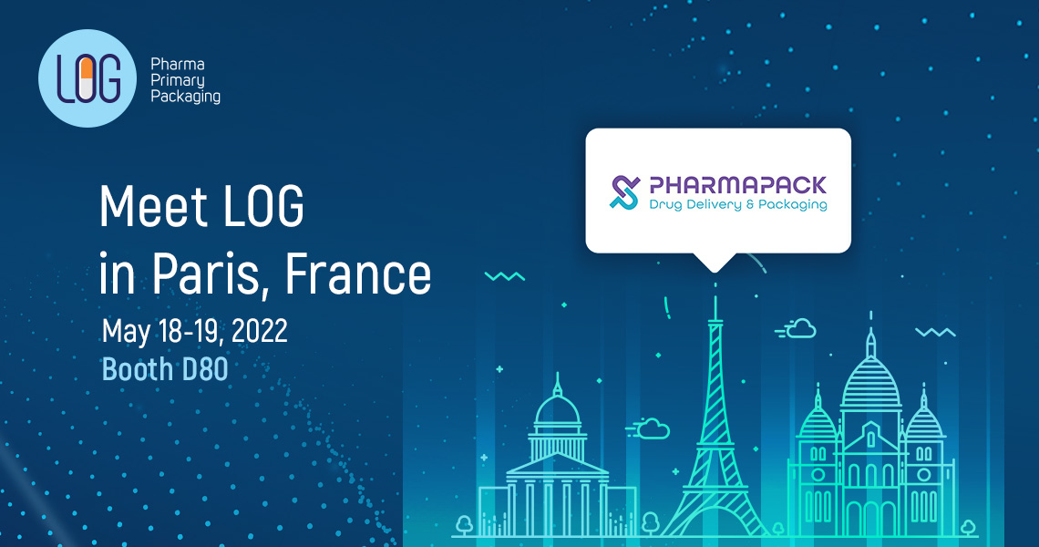 Meet LOG at Pharmapack in Paris, France
