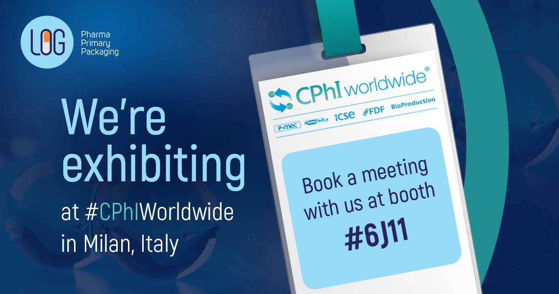Meet LOG at CPhI 2021 in Milan, Italy
