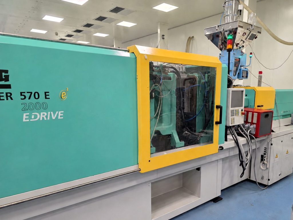 Expanded production capacity: new dedicated injection mold for pharmaceutical closures